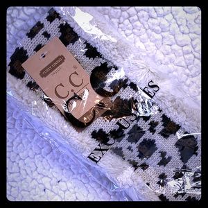 C.C leopard print headwrap